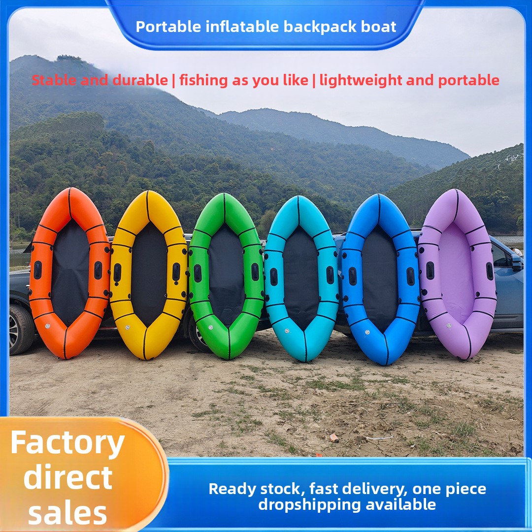 Inflatable Backpack Boat Singl - Fishing Backpack incelemesi ve fiyatı