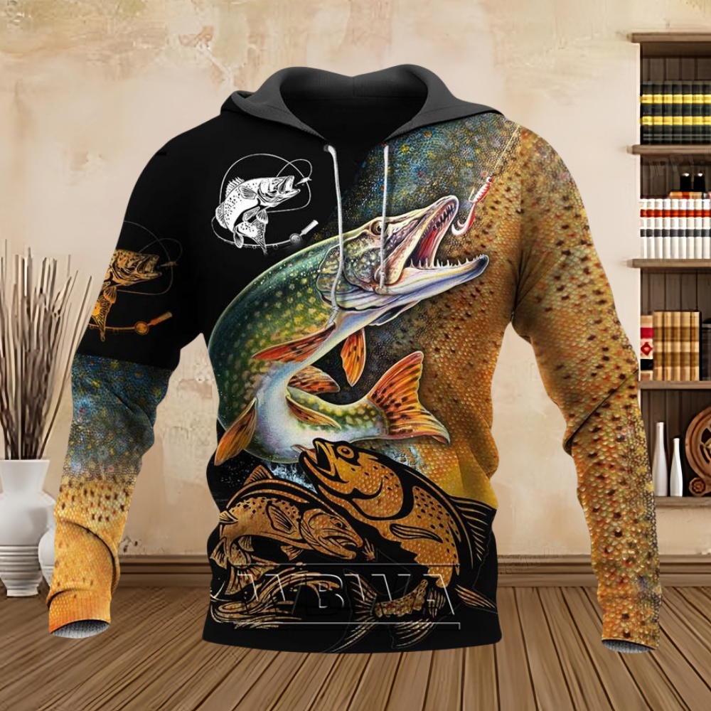 Spring Fashion Mens Hoodie Pik - Fishing Hoodie incelemesi ve fiyatı