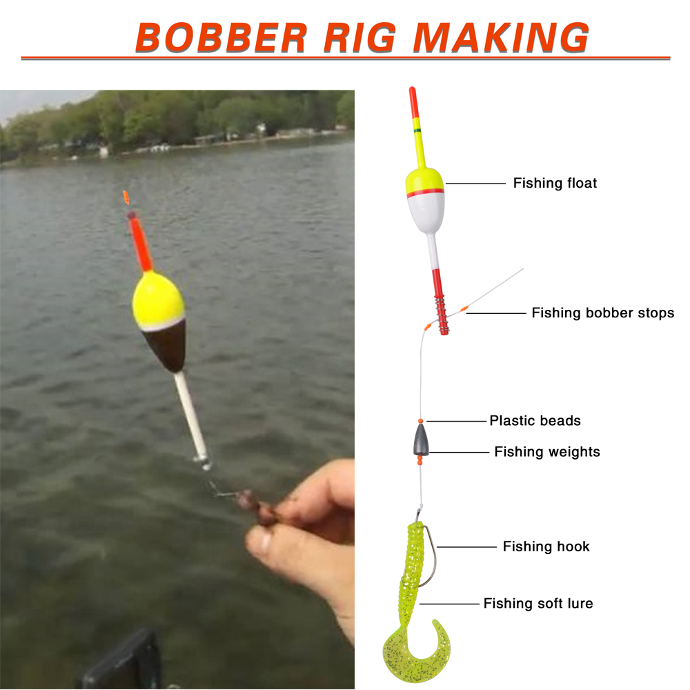100Pcs Fishing Bobber Float St - Fishing Belt incelemesi ve fiyatı