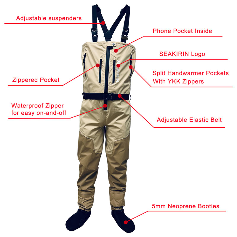 Zip-front Breathable Stout Che - Fishing Pants Waterproof incelemesi ve fiyatı