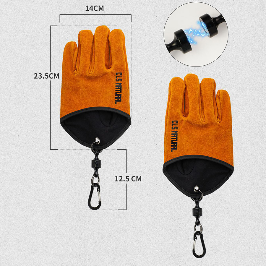 Heat Resistant BBQ Gloves Cowh - Fishing Gloves incelemesi ve fiyatı