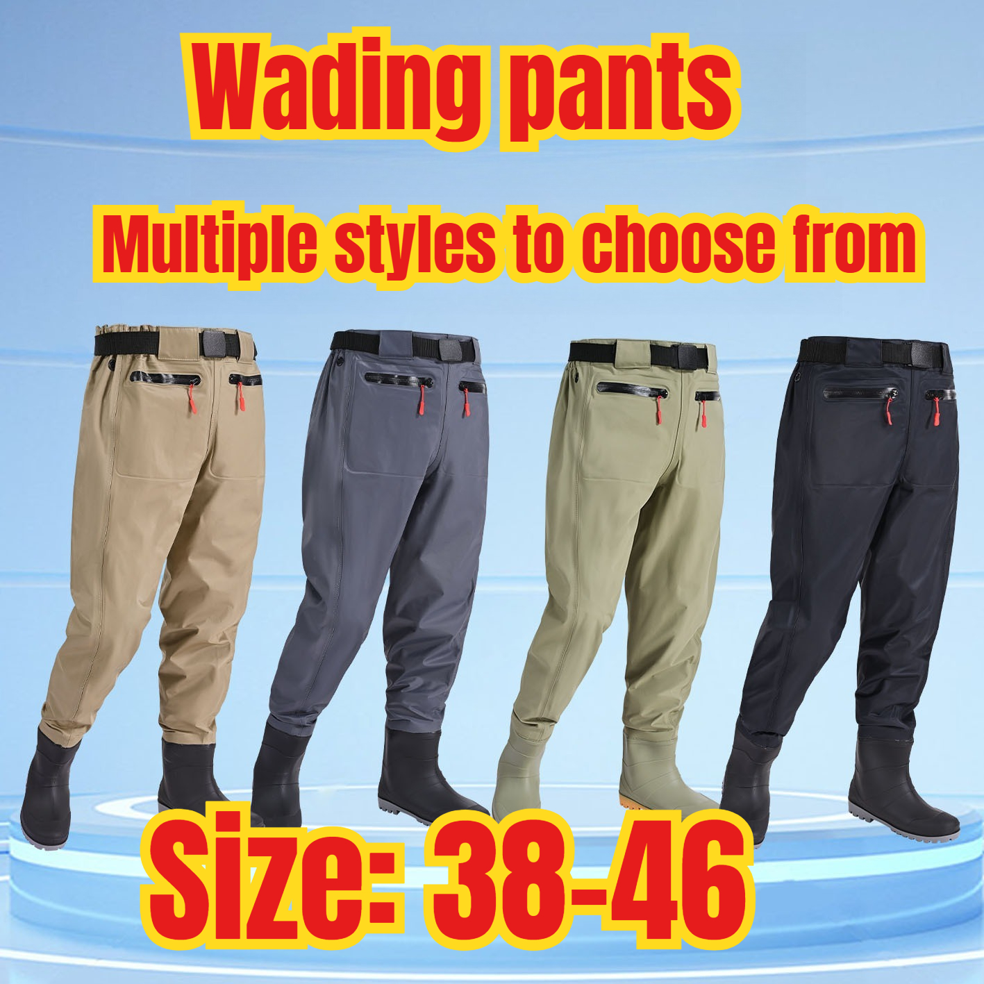 Men's Waterproof Fishing Wadin - Fishing Pants Waterproof incelemesi ve fiyatı