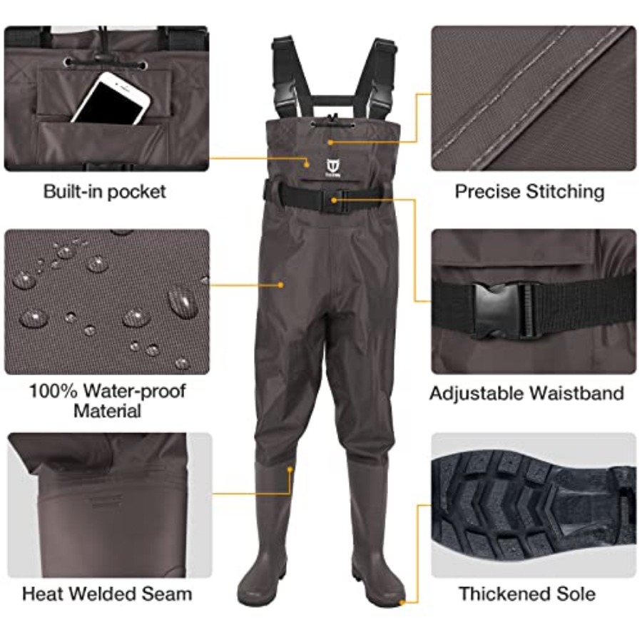 Bootfoot Chest Wader, 2-Ply Ny - Fishing Waders incelemesi ve fiyatı