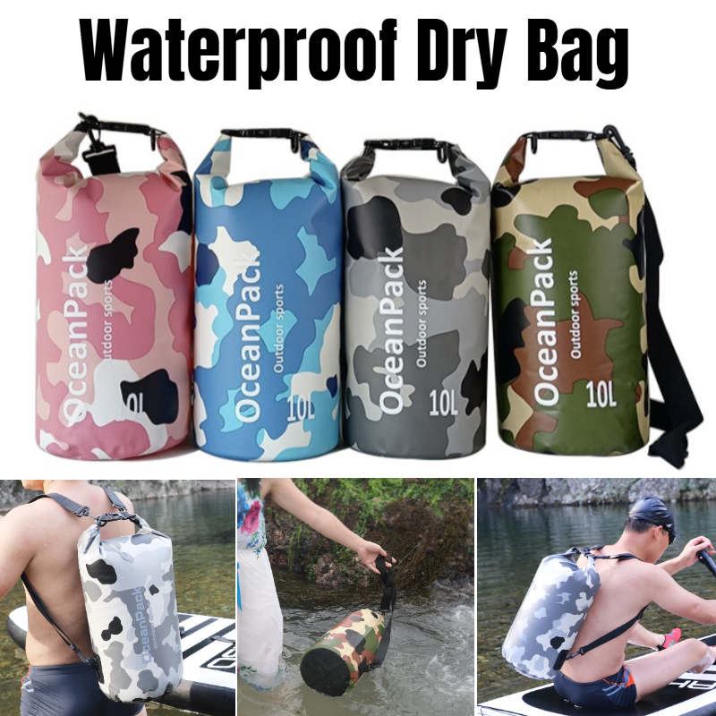 Waterproof Dry Bag Camouflage  - Fishing Bag Waterproof incelemesi ve fiyatı