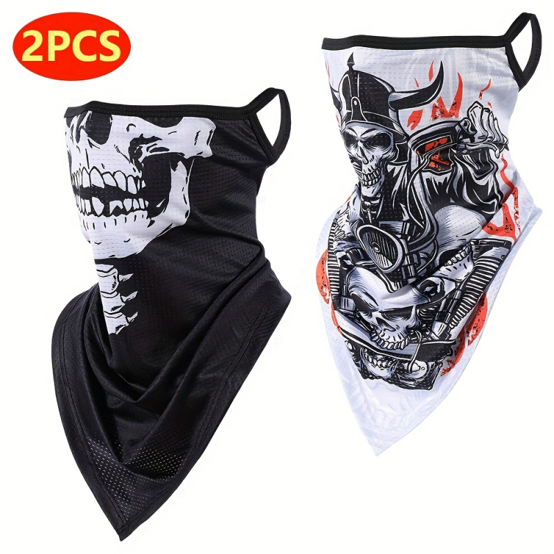 2-Pack, Men's Gothic Mask and  - Fishing Mask Sun Protection incelemesi ve fiyatı