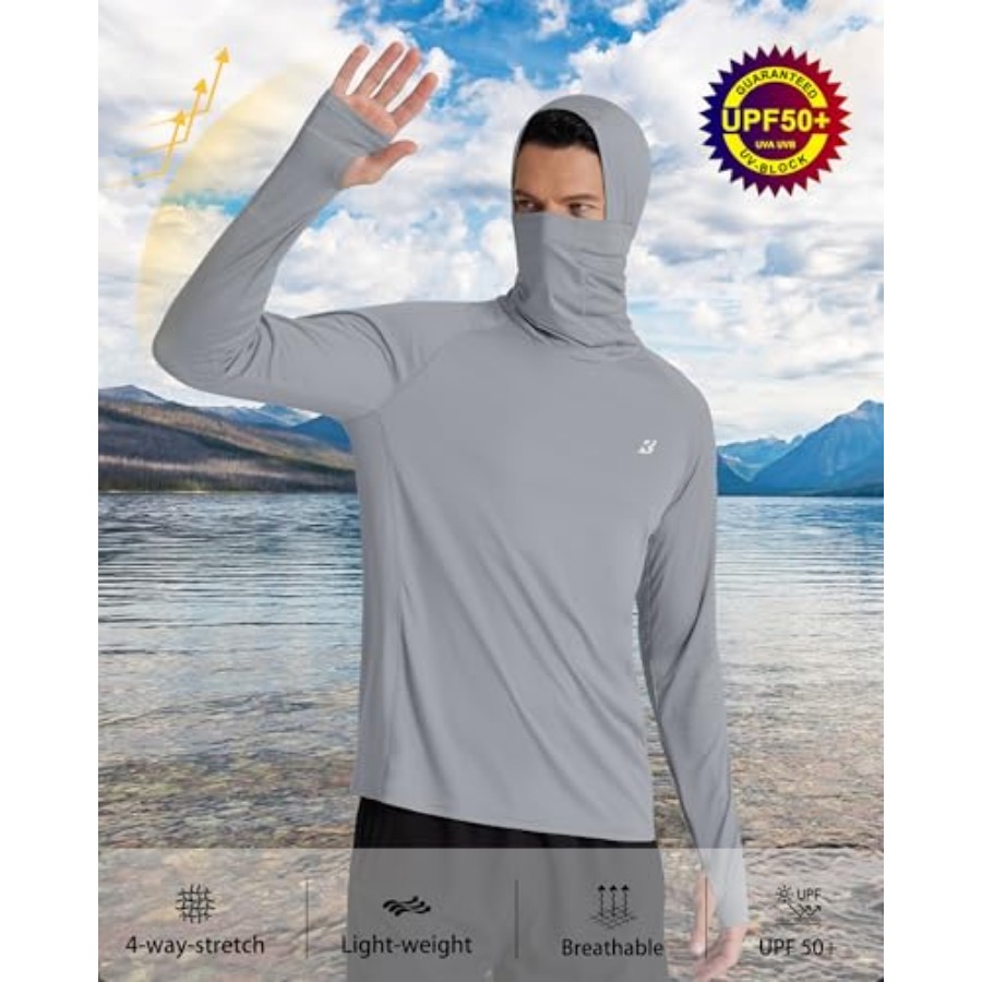 Roadbox UPF 50+ Men's Hooded F - Fishing Mask Sun Protection incelemesi ve fiyatı