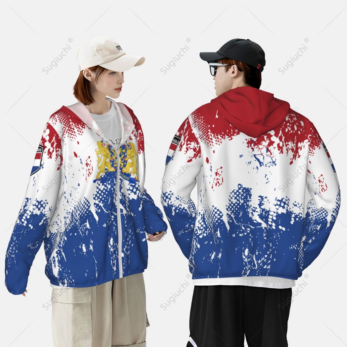 Netherlands Flag Sun Protectio - Fishing Hoodie incelemesi ve fiyatı