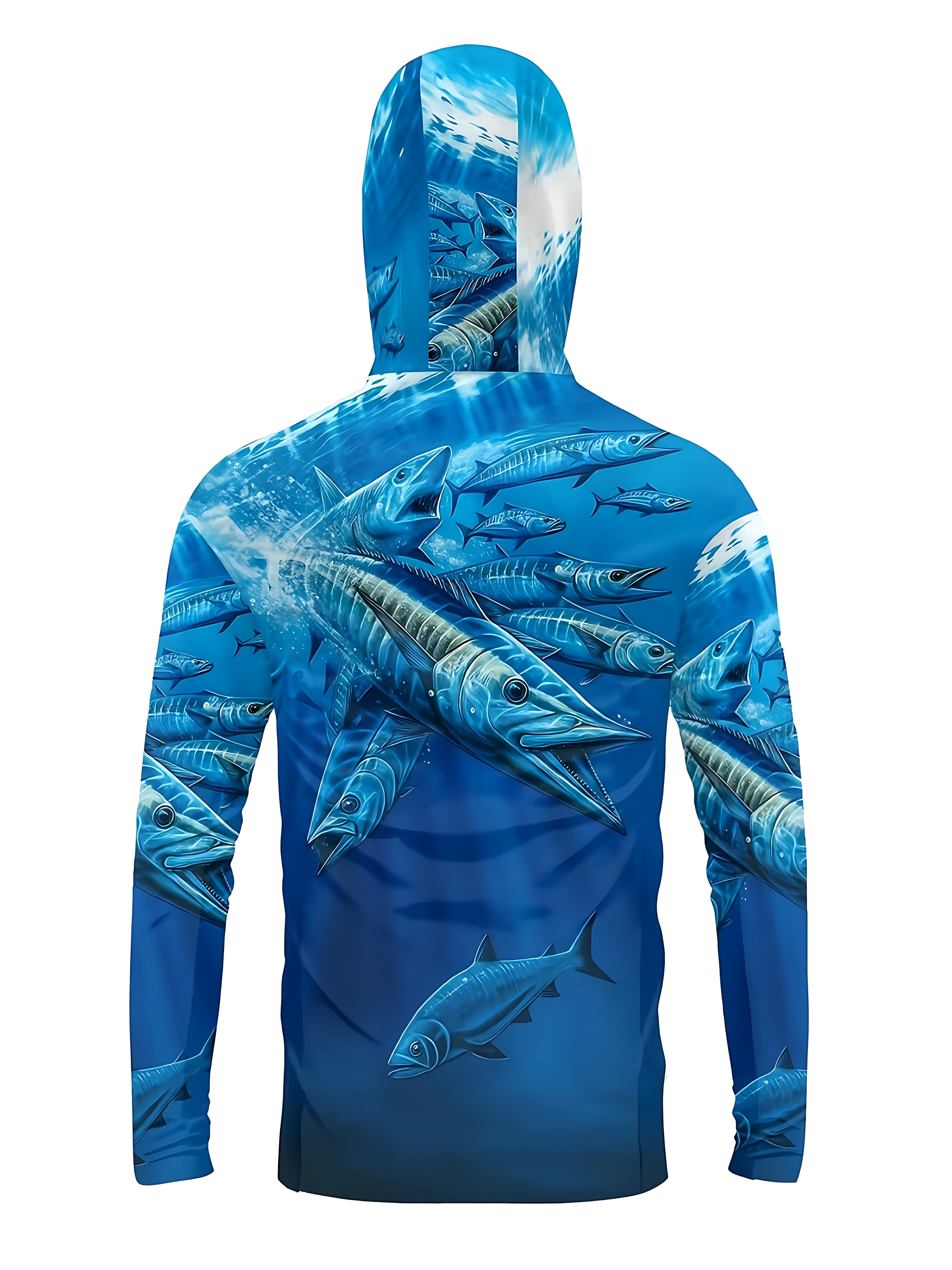 Fishing Shirt Hooded Men Fishi - Fishing Mask Sun Protection incelemesi ve fiyatı