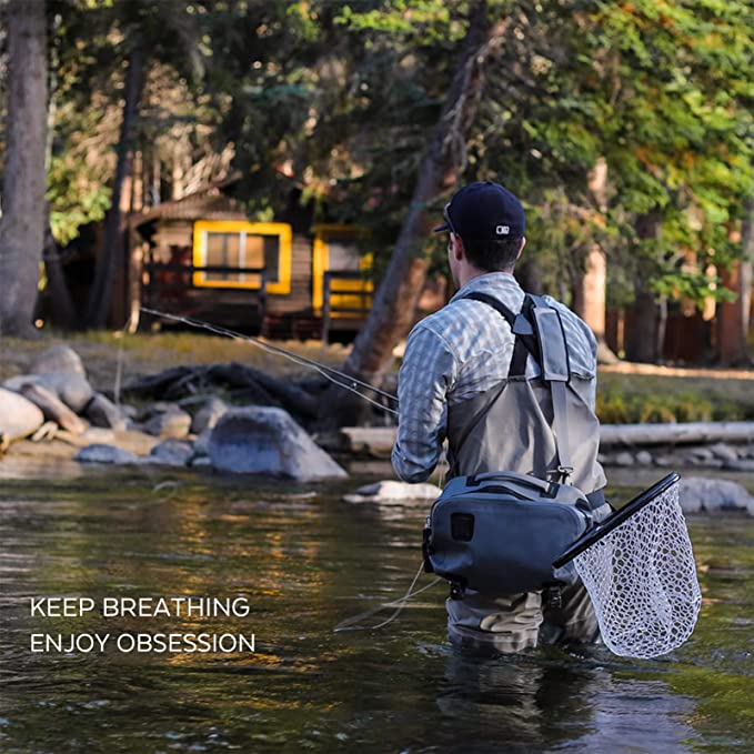 Men's Fly Fishing Waders Three - Fishing Pants Waterproof incelemesi ve fiyatı