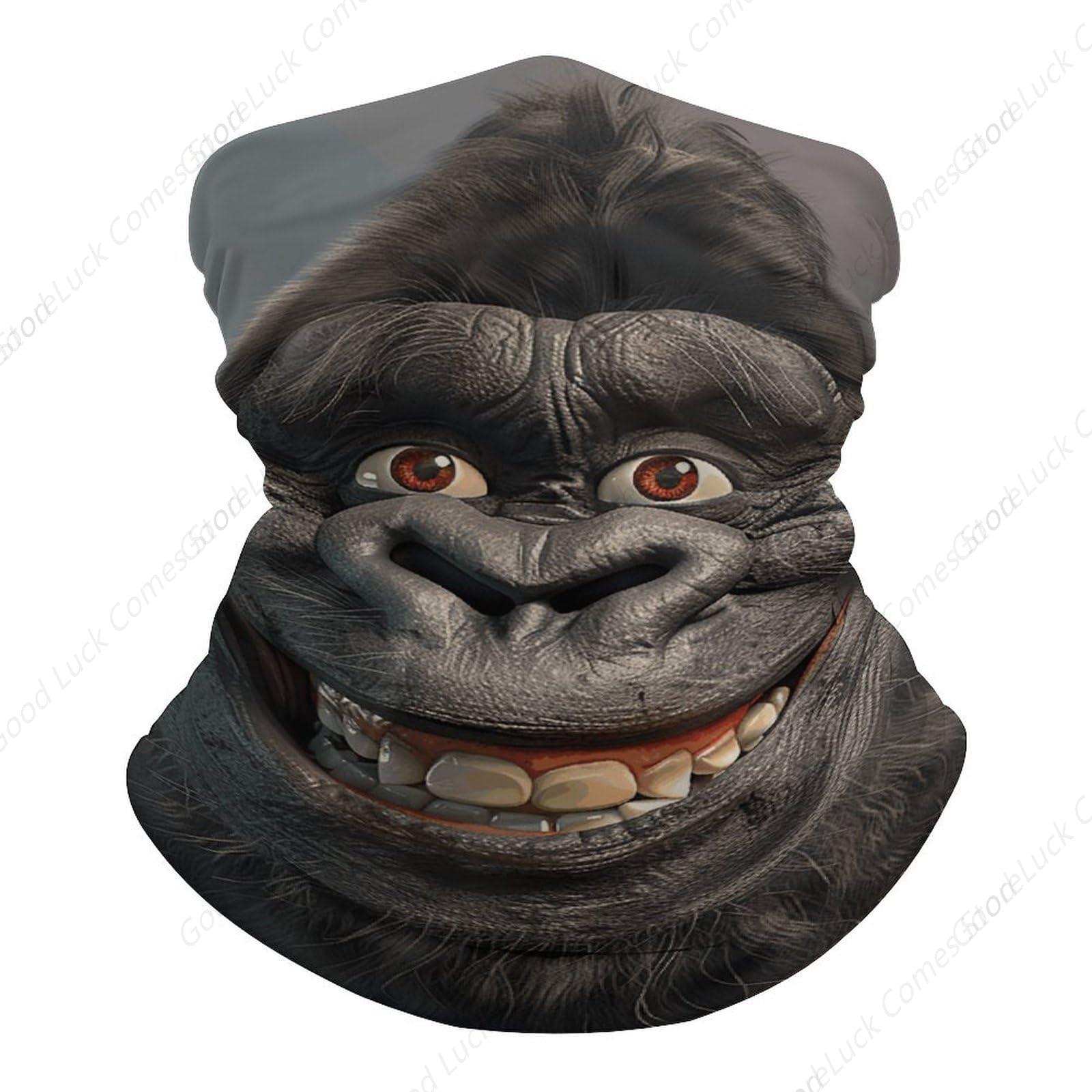 Smiling Gorilla Photo Bandana  - Fishing Mask Sun Protection incelemesi ve fiyatı