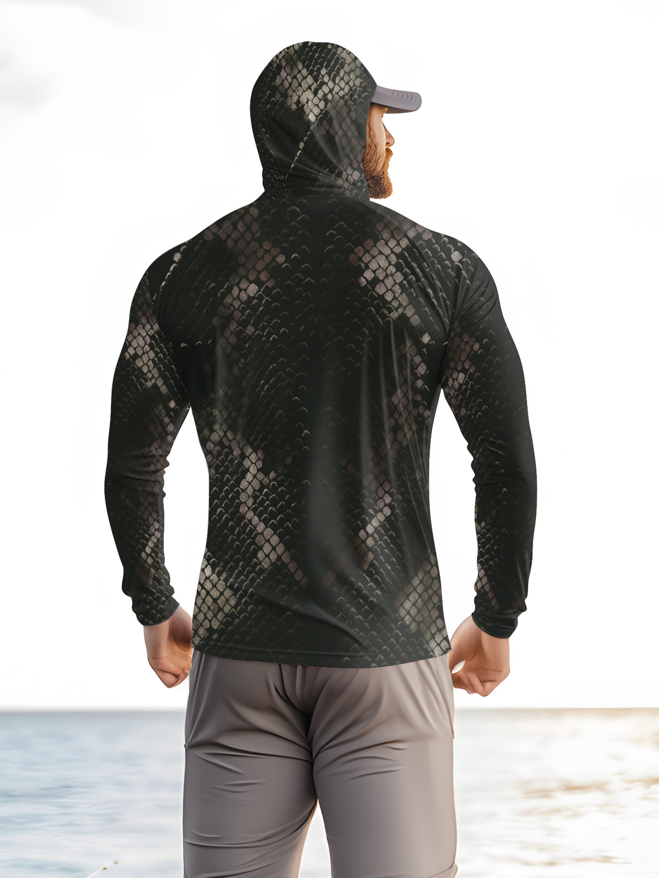 Men's Fishing Hooded Long-Slee - Fishing Shirt Uv Protection incelemesi ve fiyatı