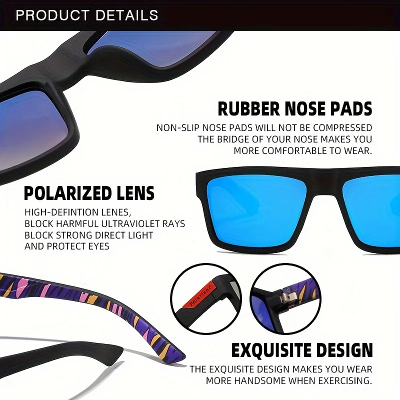 Fashion Vintage Square Polariz - Fishing Sunglasses Polarized incelemesi ve fiyatı