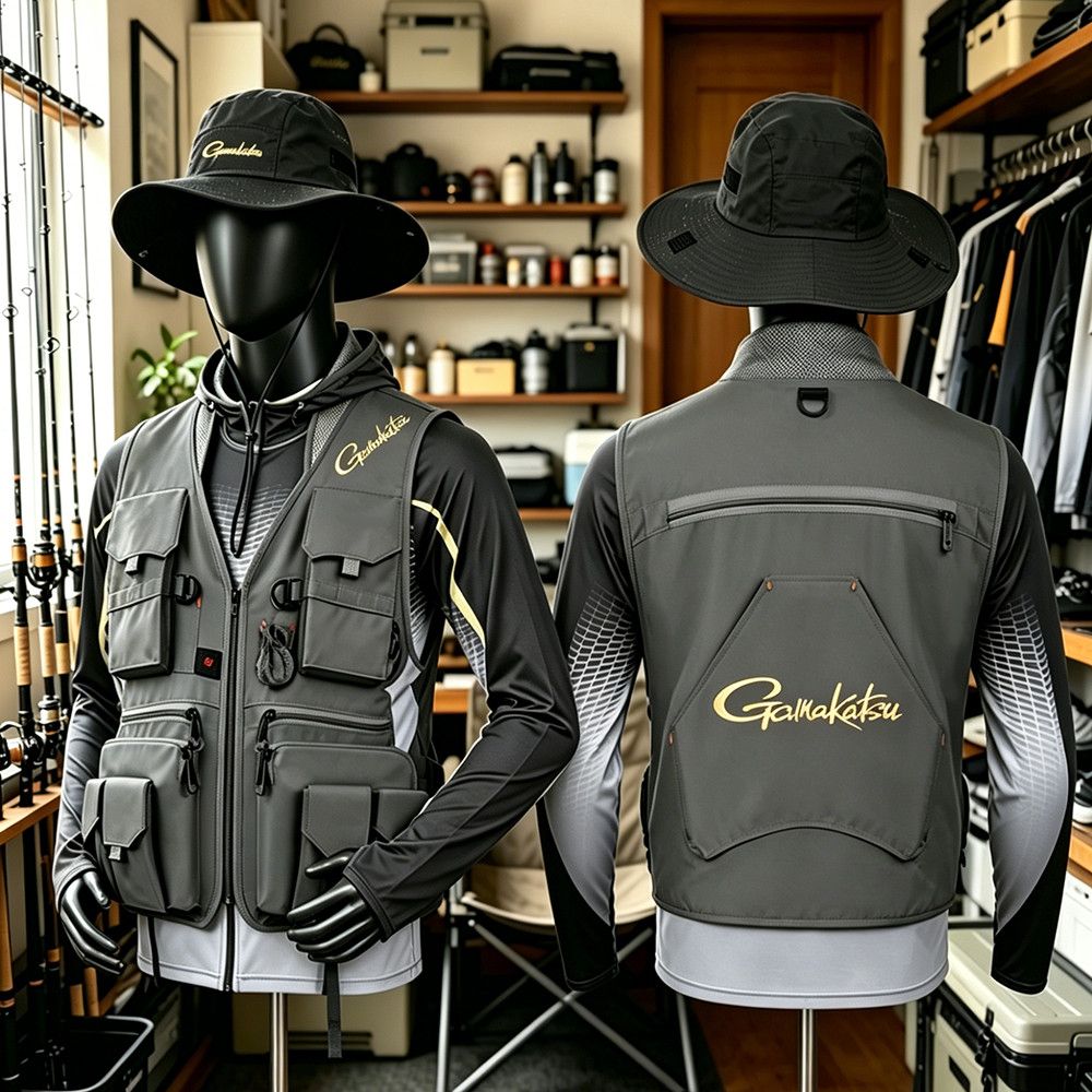 Gamakatsu Men Multi-Pocket Fis - Fishing Vest incelemesi ve fiyatı