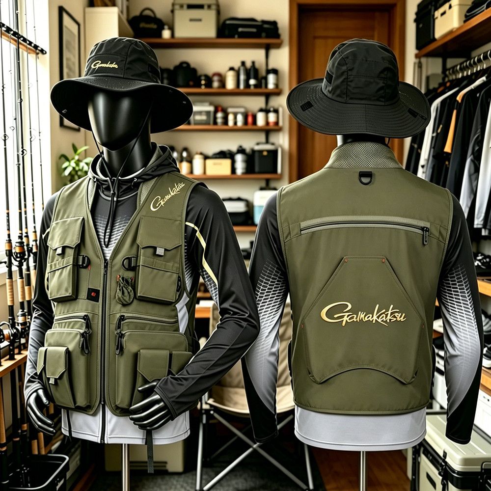 Gamakatsu Men Multi-Pocket Fis - Fishing Vest incelemesi ve fiyatı