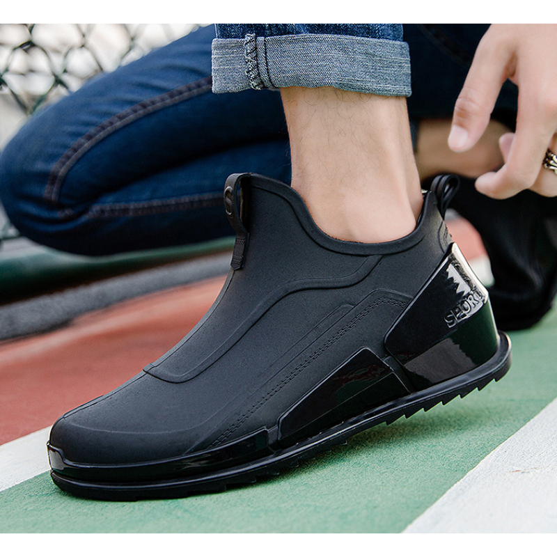 Summer men's short tube rain b - Fishing Boots incelemesi ve fiyatı