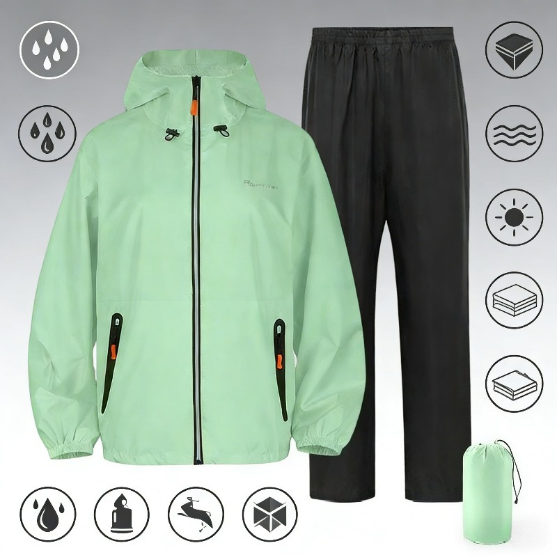 Waterproof Rain Suit Set Full  - Fishing Rain Suit incelemesi ve fiyatı
