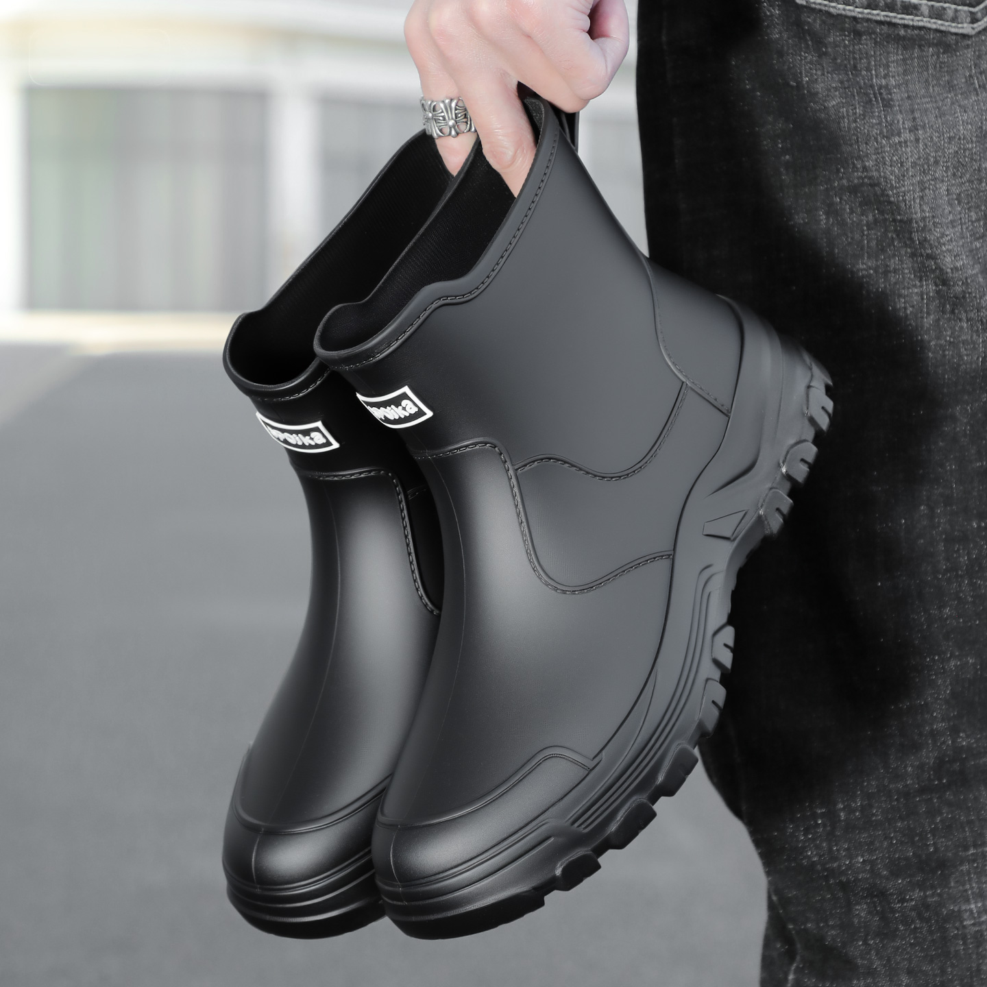 Fashionable new style men's mi - Fishing Boots incelemesi ve fiyatı