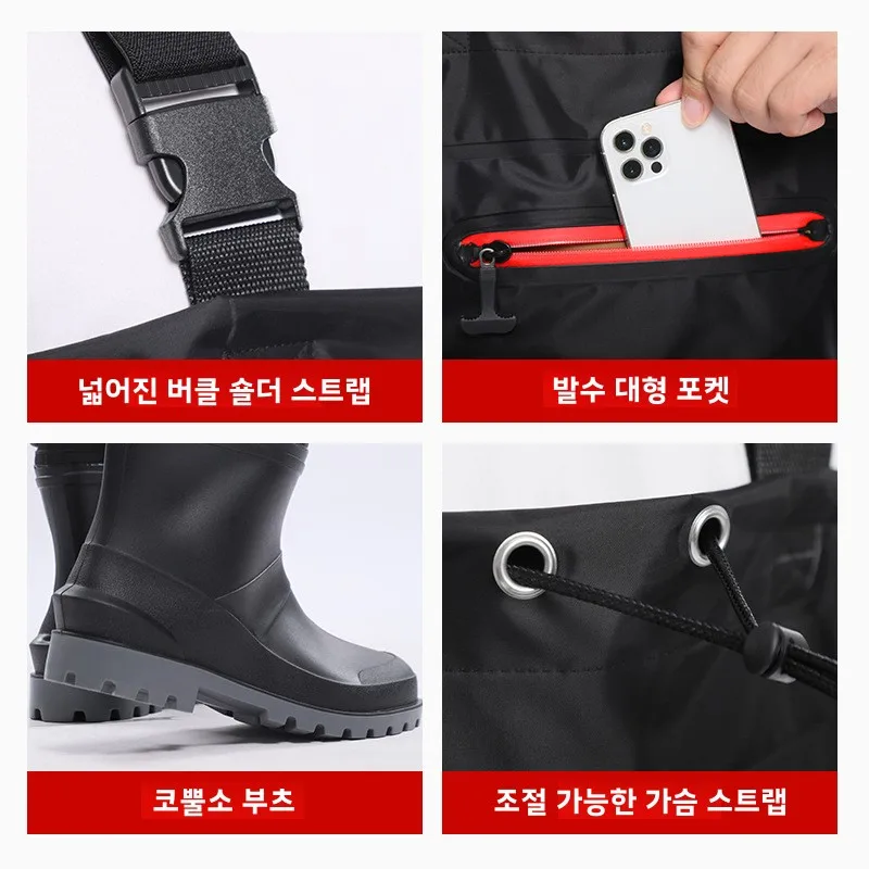 Waterproof Chest Waders with F - Fishing Pants Waterproof incelemesi ve fiyatı