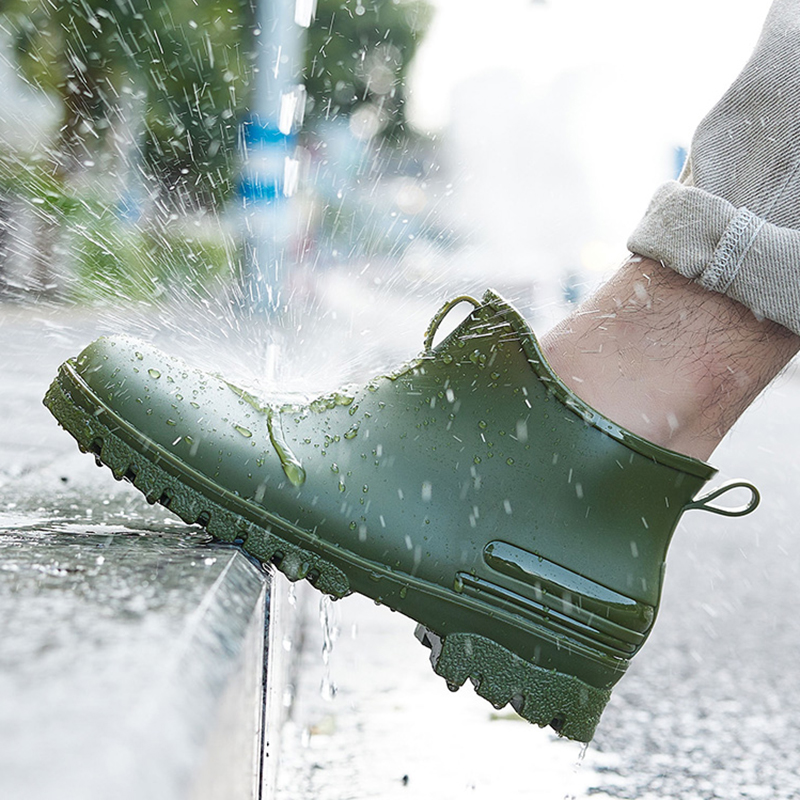 New Fashion Men Rain Boots Pla - Fishing Boots incelemesi ve fiyatı