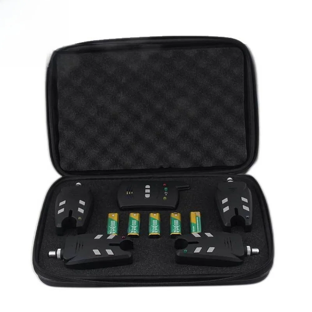 Fishing Alarm Set Box 1+4 With - Fishing Bag Waterproof incelemesi ve fiyatı
