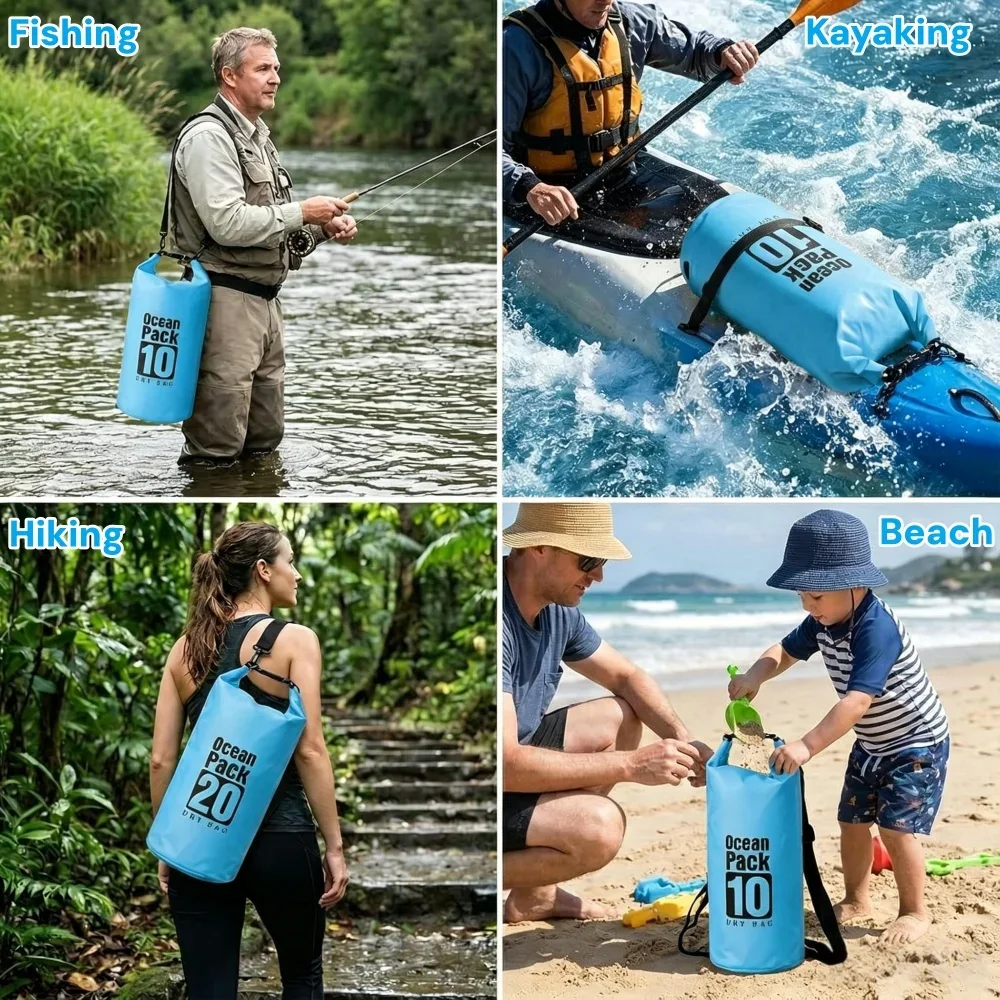 500D Waterproof Dry Bag Floati - Fishing Bag Waterproof incelemesi ve fiyatı