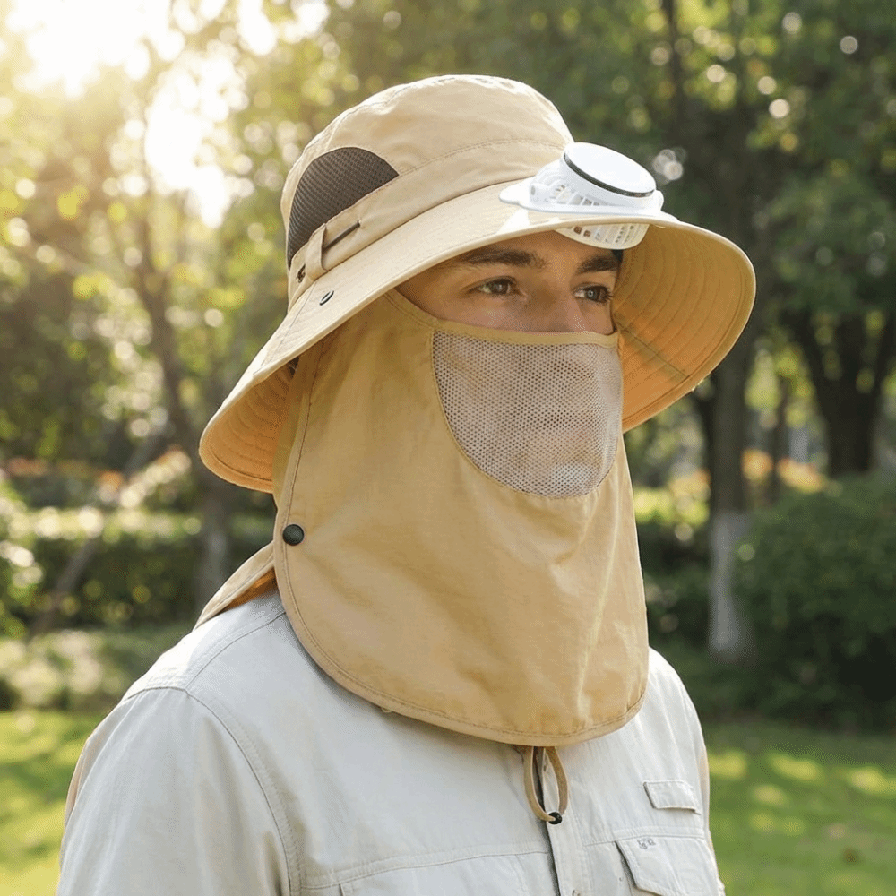 Portable Solar Rechargeable Fa - Fishing Hat incelemesi ve fiyatı