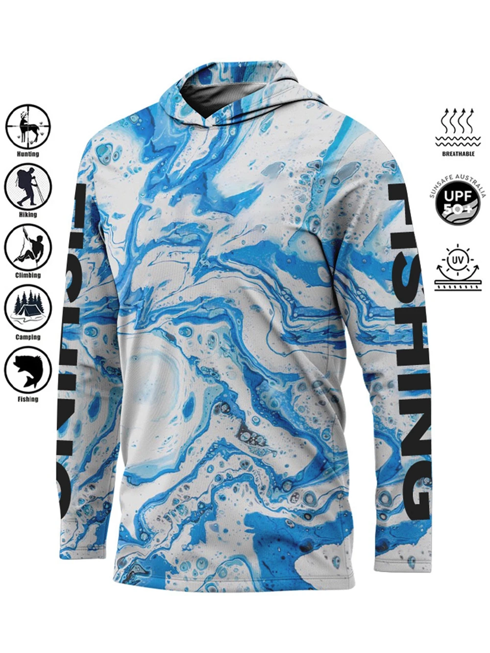 Fishing Shirt Hoodie,UPF 50+ U - Fishing Shirt Uv Protection incelemesi ve fiyatı