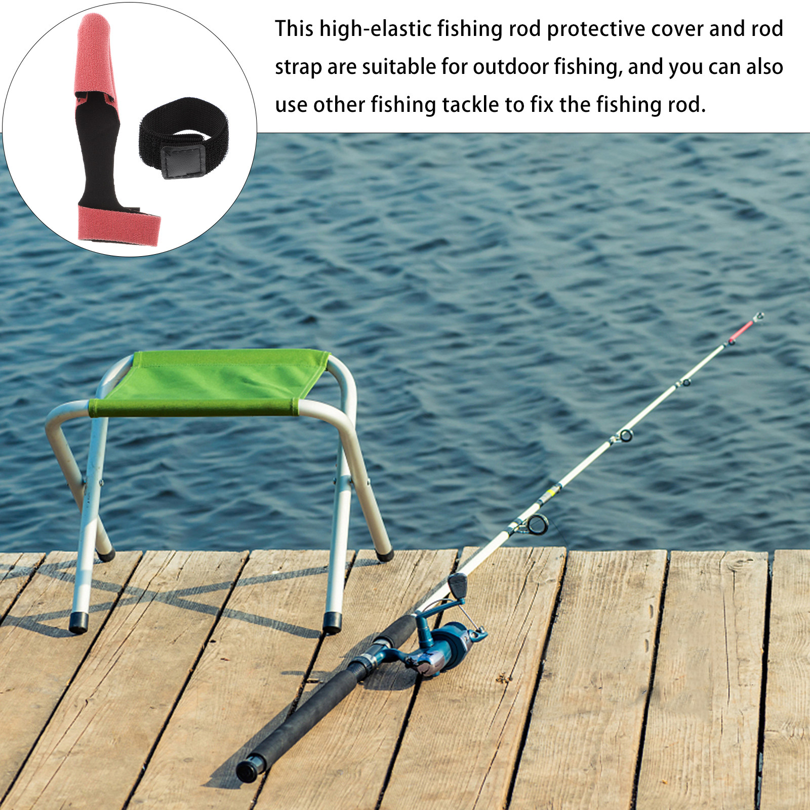 2 Sets Fishing Rod Tip Protect - Fishing Socks incelemesi ve fiyatı