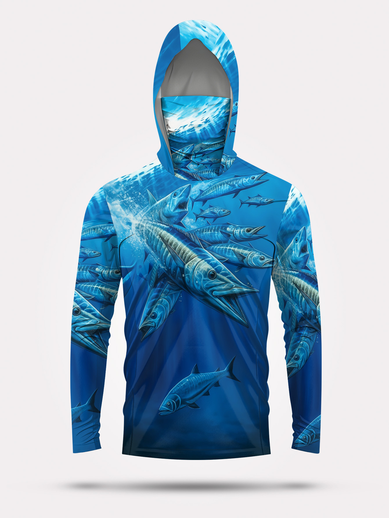 Men Hood Fishing Shirt long sl - Fishing Shirt Uv Protection incelemesi ve fiyatı
