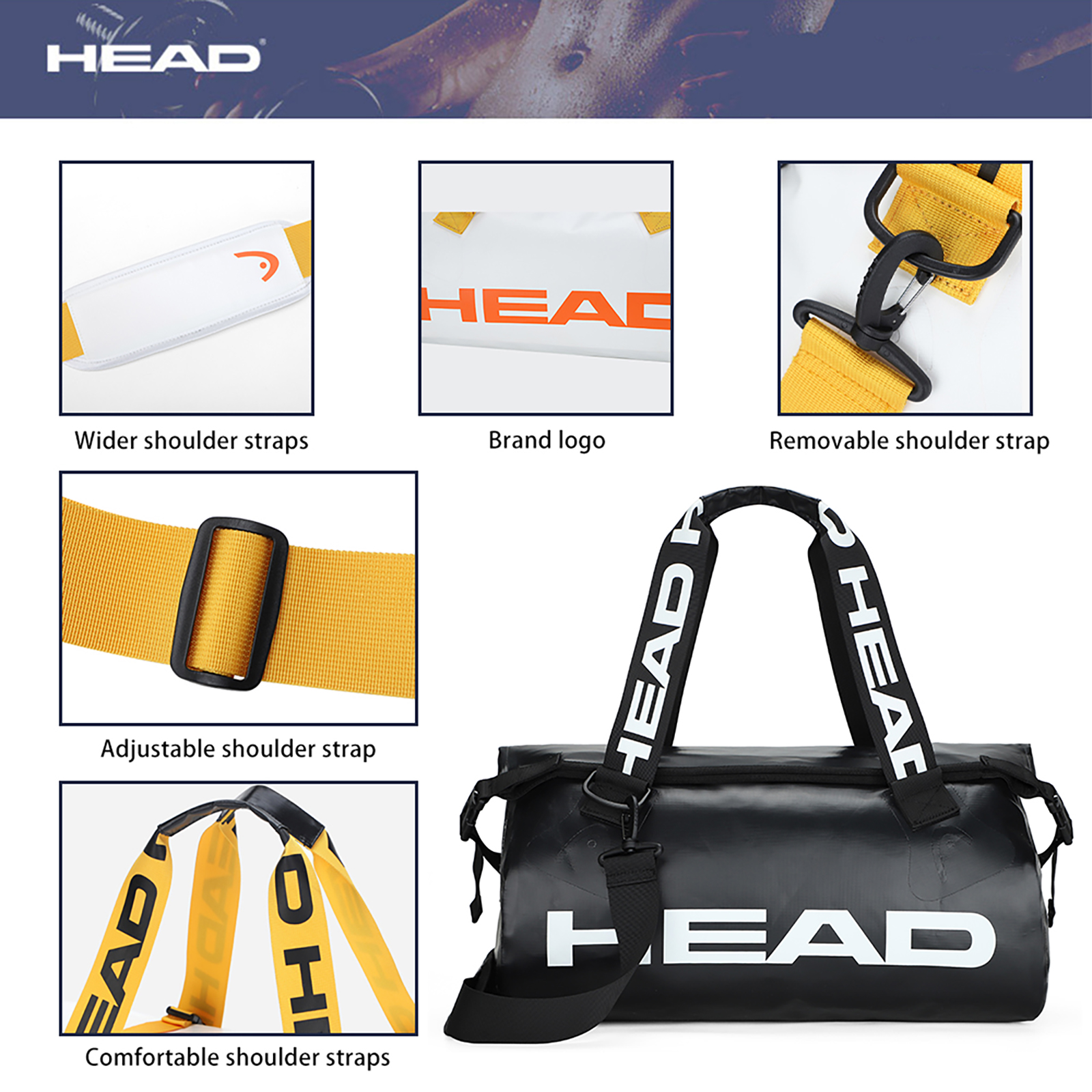 HEAD Fully Waterproof Travel D - Fishing Bag Waterproof incelemesi ve fiyatı