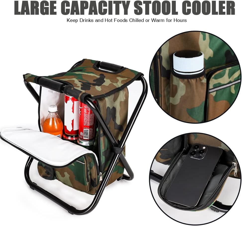 Portable Folding Camping Stool - Fishing Bag Waterproof incelemesi ve fiyatı