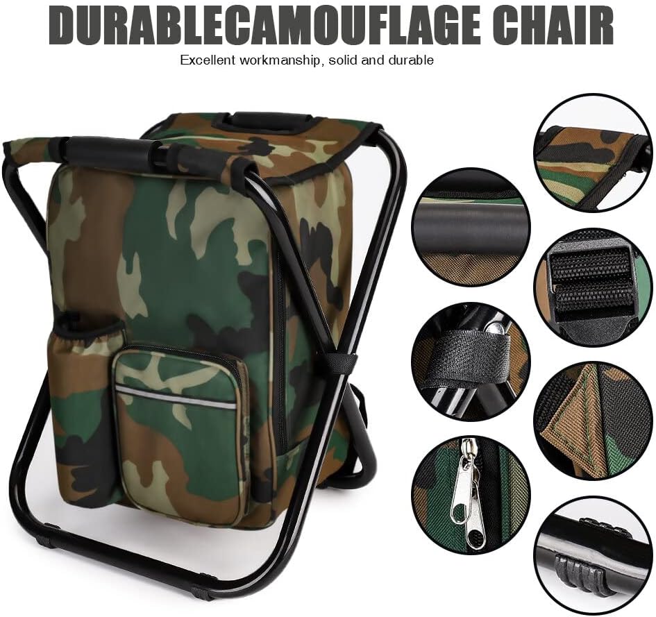 Portable Folding Camping Stool - Fishing Bag Waterproof incelemesi ve fiyatı