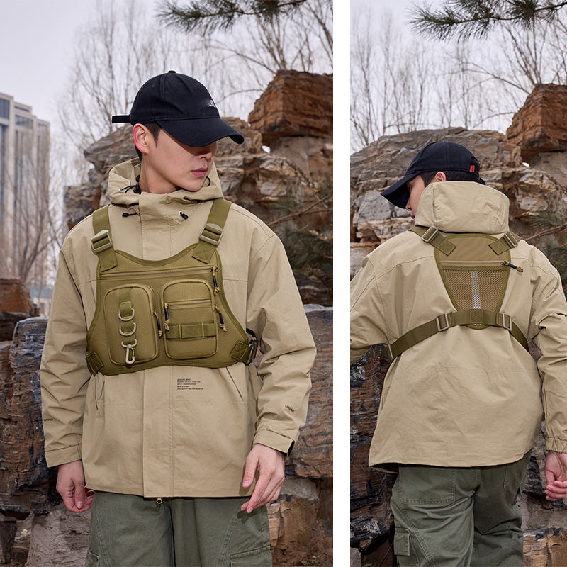 Tactical Molle Front Chest Rig - Fishing Vest incelemesi ve fiyatı